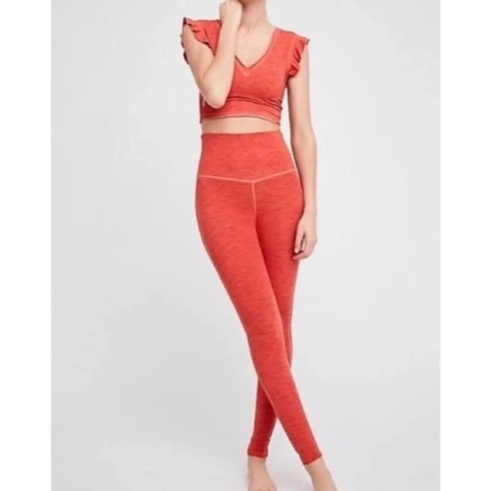 Free People Namaste Coral Legging XS